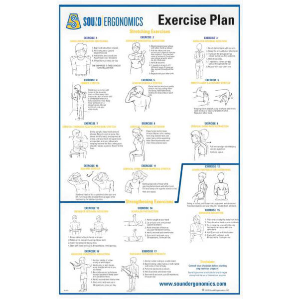 Exercise Poster - Sound Ergonomics